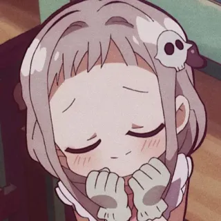 🥬 Nene Yashiro Toilet-bound Hanako-kun Anime, Manga, Mignon, Chibi, Nene Yashiro, Toilet-bound Hanako-kun telegram sticker
