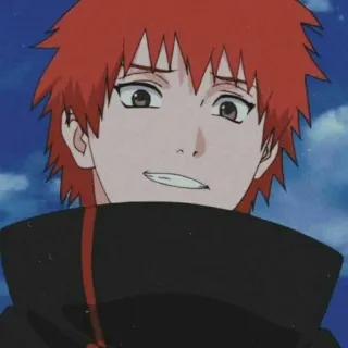🌟 Sasori Naruto anime, Sasori, Naruto, character, red hair telegram sticker