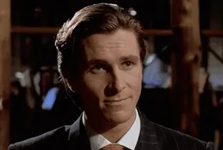 😂 Patrick Bateman American Psycho portret, man, knap, American Psycho, Patrick Bateman telegram sticker