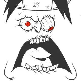 🤪 cartoon, monster, anime, gross, horror, scary, creepy, ugly telegram sticker