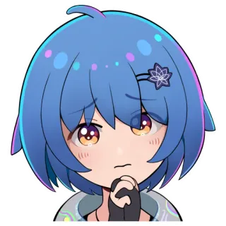 🥺 Anime, Manga, Cute, Sticker, Arte digital, Personaje, Ilustración whatsapp sticker