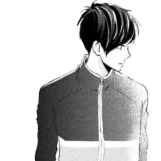 🪁 อนิเมะ, มังงะ, ตัวละคร, ภาพประกอบ, งานศิลปะ, ชาย telegram sticker