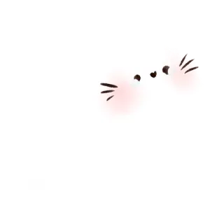 💧 ratón, lindo, simple, minimalista, ilustración, animal, dibujos animados telegram sticker