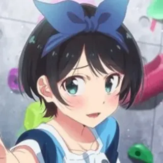 ❤️Kanojo Okarishimasu By Suzuyaa❤️ — @stckrRobot whatsapp stickers