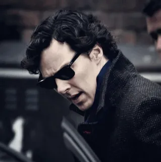 😎 Sherlock Holmes Sherlock sherlock holmes, benedict cumberbatch, detective, tv show, bbc telegram sticker