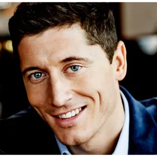 😁 Robert Lewandowski Robert Lewandowski, Futbolista, Atleta, Jugador de fútbol, Deportes, Lewandowski telegram sticker