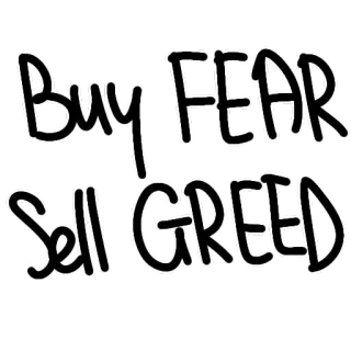 ☝ Buy FEAR
Sell GREED peur, avidité, investissement, marché, finance, trading, bourse telegram sticker