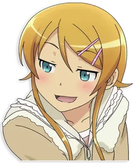 😊 Anime, Chica, Dibujos animados, Lindo telegram sticker