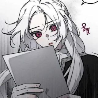 🕊 움쮴 Аниме, Манга, Персонаж, Иллюстрация, Искусство telegram sticker