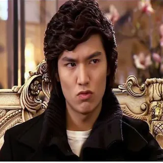 😠 Lee Min-ho актер, корейский, знаменитость, портрет, мужчина telegram sticker