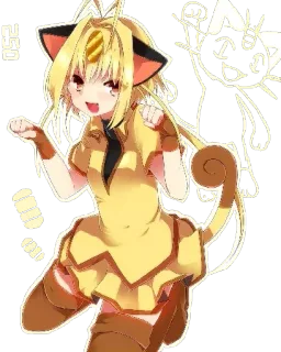 🐈 250 Аниме, Девушка, Мультфильм, Аниме девушка, Мяут, Покемон telegram sticker