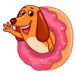 Salchicha Dog | @Premium_Emojis_Telegram telegram emojis 👋