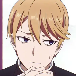 😒 Yu Ishigami Kaguya-sama: Love Is War Anime, Manga, Charakter, Junge, Yu Ishigami, Kaguya-sama, Love is War telegram sticker