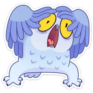 😧 Sweet P Adventure Time Cartone animato, Mostro, Piangere, Spaventato, Adventure Time, Sweet P telegram sticker