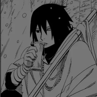 💜 Sasuke Uchiha Naruto サスケ, ナルト, アニメ, マンガ, うちは telegram sticker