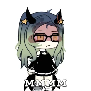 😐 MMMMM whatsapp sticker