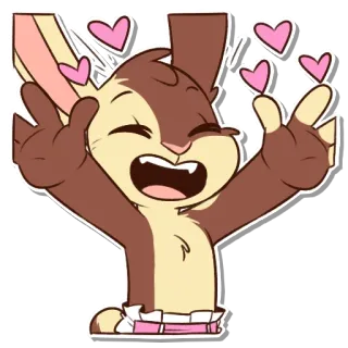 😍 Bunny telegram sticker