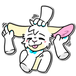 😊 Asriel Dreemurr Undertale telegram sticker