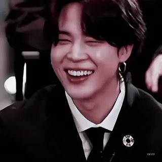 💉 Jimin Jimin, BTS, K-Pop, sourire, idole telegram sticker