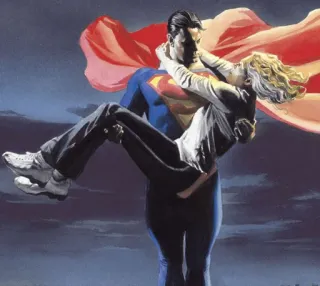 ⛓ Superman super-héros, superman, bande dessinée, dc comics, héros, vol, sauvetage telegram sticker