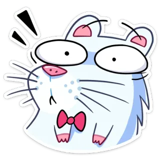 😳 kucing, kartun, imut, stiker, hewan, lucu whatsapp sticker