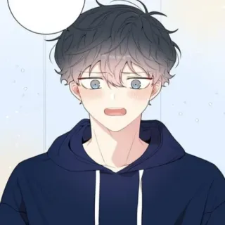 🦢 anime, boy, character, cartoon, person, man, portrait telegram sticker