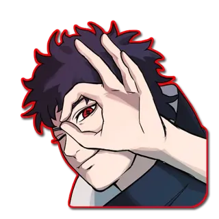 👌 Obito Uchiha Naruto Anime, Naruto, Obito, Uchiha, Mangekyou Sharingan, Sticker whatsapp sticker