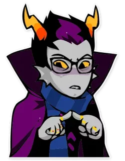 Eridan Ampora telegram stickers
