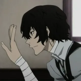🪙 Dazai Osamu Bungou Stray Dogs Anime, Bungou Stray Dogs, Dazai Osamu, Nhân vật telegram sticker