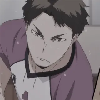 💷 Akaashi Keiji Haikyuu Anime, Manga, Akaashi Keiji, Haikyuu telegram sticker
