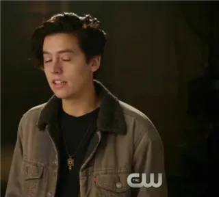 🖤 Jughead Jones Riverdale Drama adolescente, Riverdale, Jughead, Cole Sprouse, Série CW telegram sticker