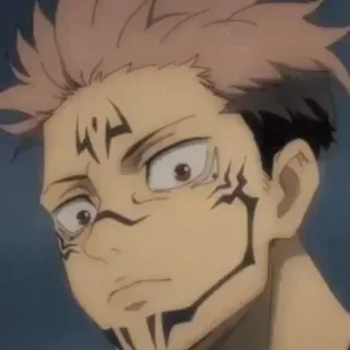 ✨ Sukuna Jujutsu Kaisen Anime, Manga, Charakter, Dämon, Verfluchter Geist whatsapp sticker