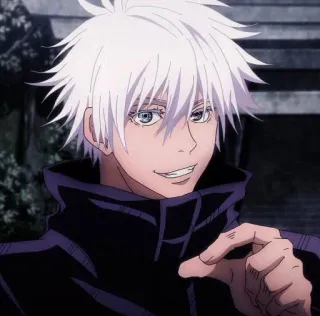 🎅 Gojo Satoru Jujutsu Kaisen anime, manga, gojo satoru, jujutsu kaisen, character telegram sticker