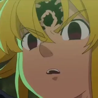 🥟 Meliodas The Seven Deadly Sins アニメ, メリオダス, 七つの大罪, 悪魔, 怒り, キャラクター whatsapp sticker