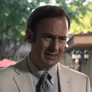⚖️ Saul Goodman Breaking Bad Saul Goodman, Better Call Saul, lawyer, character, man, breaking bad telegram sticker