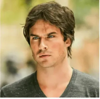 🧛 Damon Salvatore The Vampire Diaries 뱀파이어, TV 프로그램, 드라마, 초자연 telegram sticker