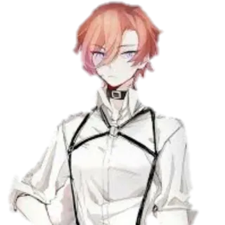 😒 Anime, Personnage, Illustration, Art, Dessin telegram sticker