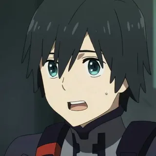 🦋 Hiro Darling in the Franxx Anime, Postać, Hiro, Darling in the Franxx telegram sticker