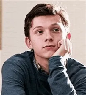 ☺️ Tom Holland actor, celebrity, portrait, man whatsapp sticker