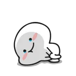 😭 Dibujo animado, Lindo, Personaje, Mancha telegram sticker