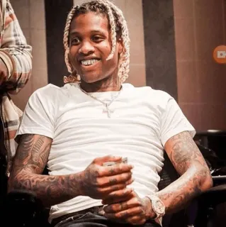 🔊 Lil Durk rapper, music, celebrity, musician, lil durk telegram sticker