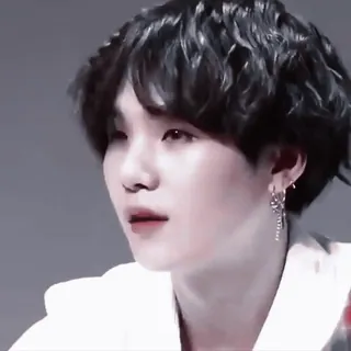 ๐ Suga BTS, K-Pop, Muziek, Zanger, Idool, Koreaans telegram sticker