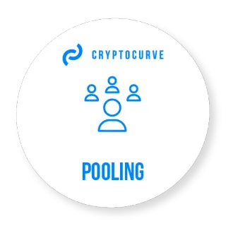 🏟 CRYPTOCURVE POOLING criptomoneda, pooling, finanzas, inversión, cripto telegram sticker