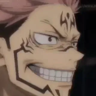 ✨ Ryomen Sukuna Jujutsu Kaisen Anime, Dämon, Bösewicht, Sukuna, Jujutsu Kaisen, Verfluchter Geist whatsapp sticker
