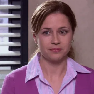 🗞 Pam Beesly The Office Pam, Beesley, Das Büro, TV, Serie telegram sticker