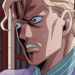 💥 Yoshikage Kira JoJo's Bizarre Adventure Anime, Manga, Jojo, Yoshikage Kira whatsapp sticker