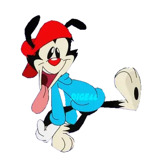 😛 Yakko Warner Animaniacs dibujos animados, Animaniacs, Yakko, Warner Brothers telegram sticker