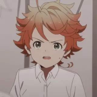 ⛓ Emma The Promised Neverland Anime, Personaje, The Promised Neverland, Emma, Manga, Animado telegram sticker
