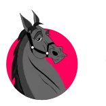 🐴 ม้า, สัตว์, ม้า, สัตว์เลี้ยงลูกด้วยนม, การ์ตูน, สติกเกอร์, ภาพประกอบ telegram sticker