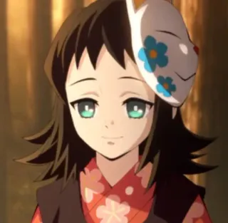 🍥 Makomo Demon Slayer Anime, Postać, Makomo, Demon Slayer telegram sticker